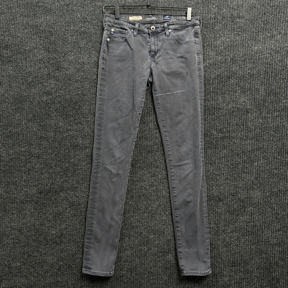 AG Adriano Goldschmied The Legging Super Skinny Jeans Womens 29R Gray USA